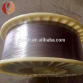 It has shape memory and high strength of Nitinol